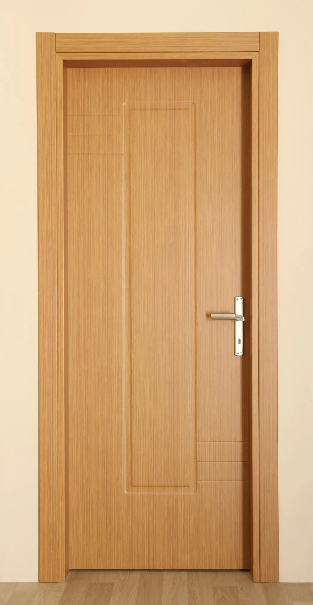 Modern wooden interior door